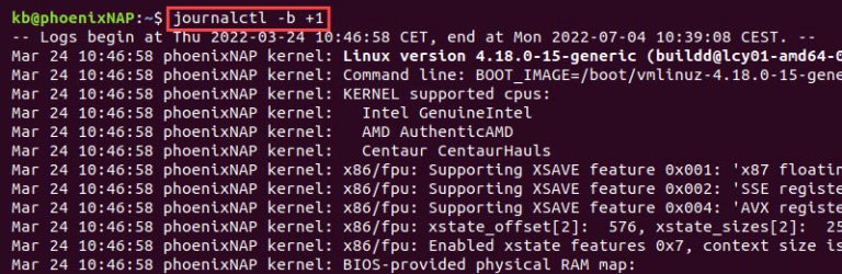 Journalctl: How To Read And Edit Systemd Logs | PhoenixNAP KB