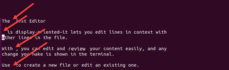 Vim Substitute Command Deleting Words Terminal Output