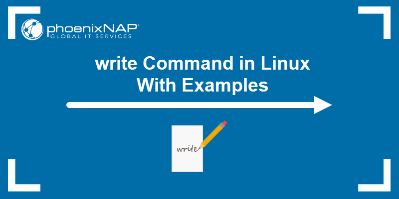 write Command in Linux With Examples