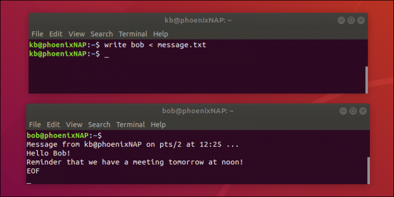 write Command in Linux {6 Examples + Syntax}