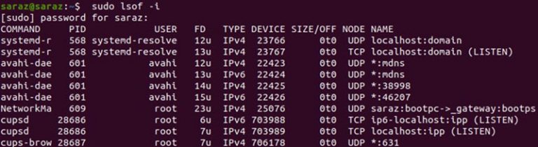 lsof Command in Linux {14 Practical Examples}