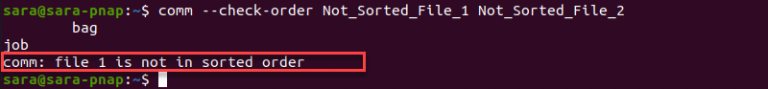 Linux comm Command with Examples | phoenixNAP KB