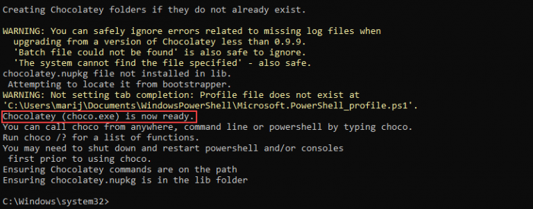 Install Chocolatey on Windows 10 | phoenixNAP KB