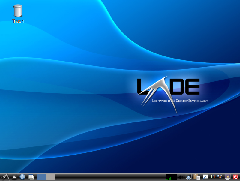 LXDE desktop environment.