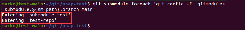 Using the foreach statement to automatically update multiple submodules.