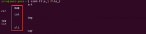 Linux comm Command with Examples | phoenixNAP KB