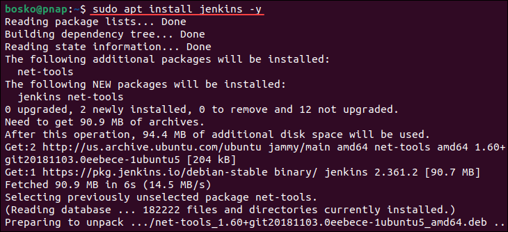Install Jenkins on Ubuntu 22.04.