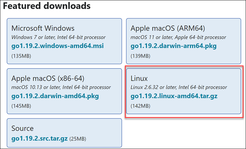 Pick Linux download