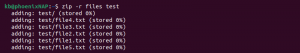 How to Zip a File in Linux {2 Methods: zip Command and via GUI}