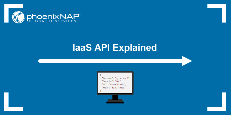 IaaS API Explained.