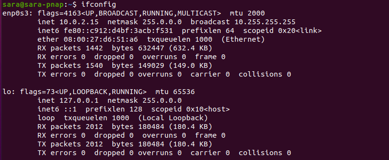 linux add ip alias ifconfig