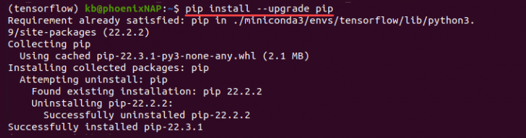 How to Install TensorFlow on Ubuntu | phoenixNAP KB