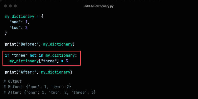 python-add-key-value-pair-to-dictionary-datagy