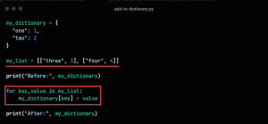 How to Add Items to a Python Dictionary?