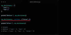 How to Add Items to a Python Dictionary?