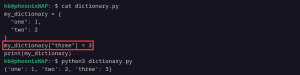 Python: How to Add Items to Dictionary