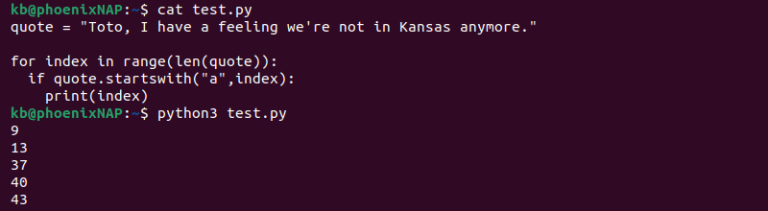 How to Substring a String in Python | phoenixNAP KB