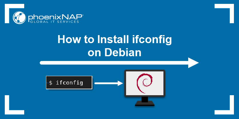 How to Install ifconfig on Debian