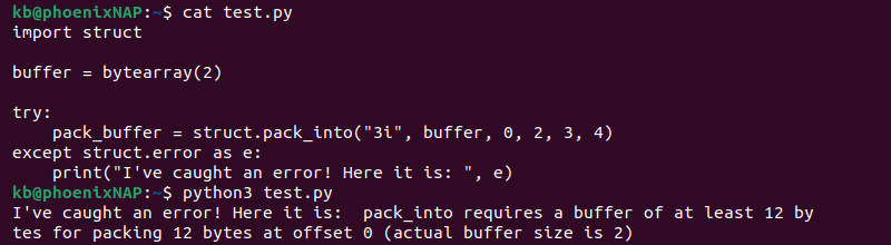 struct.error python output