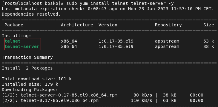 Telnet Networks - Managing Network Performance - Telnet Network