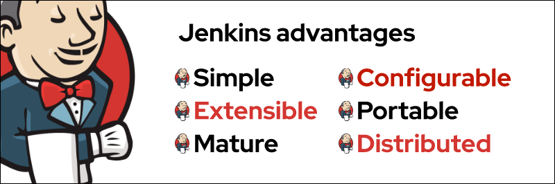 Jenkins advantages.
