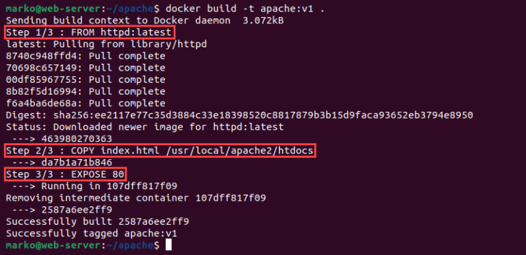 How To Install Apache In Docker