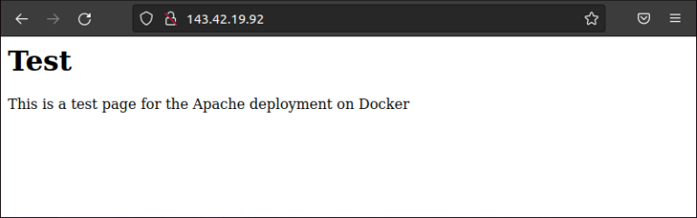 How To Install Apache In Docker