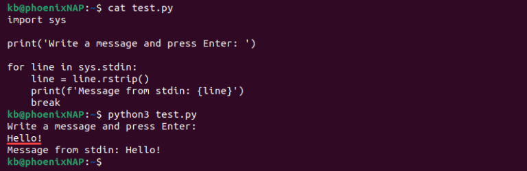 how-to-read-from-stdin-in-python-phoenixnap-kb