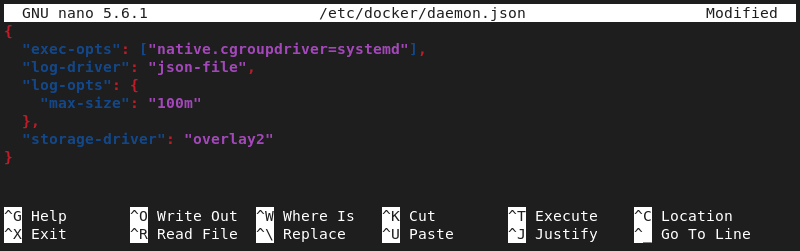 Configuring the Docker daemon.