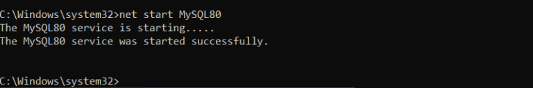 How to Start MySQL Server {+ How to Stop and Restart it}