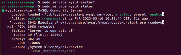 How to Start MySQL Server {+ How to Stop and Restart it}