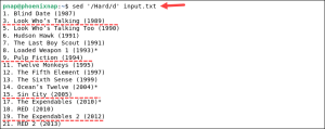How to Use sed Command to Delete a Line