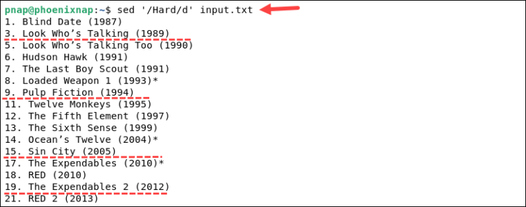 How To Use Sed Command To Delete A Line With Examples