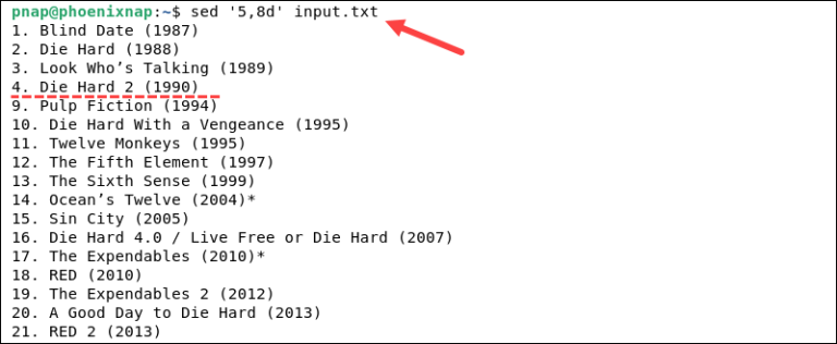 How To Use Sed Command To Delete A Line With Examples