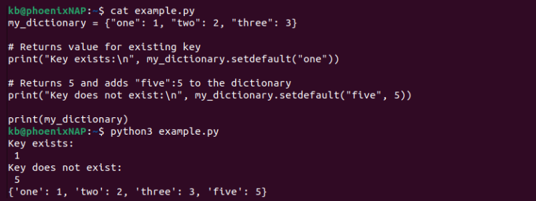 Python Dictionary: A Complete Guide | phoenixNAP KB