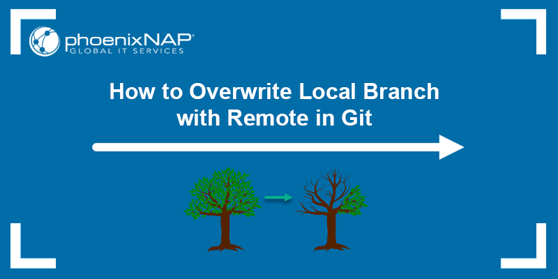 How to overwrite a local Git branch with a remote one - a tutorial.