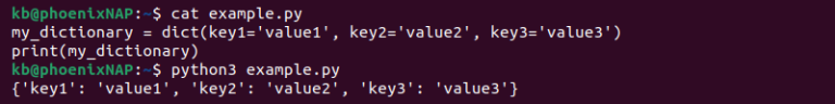 How to Initialize Dictionary in Python | Knowledge Base by phoenixNAP