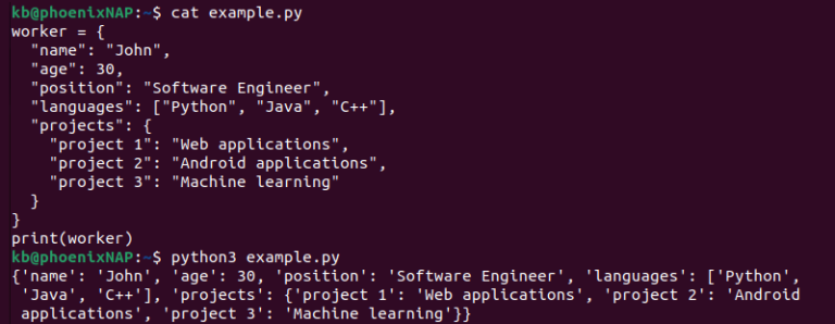 Python Dictionary: A Complete Guide | phoenixNAP KB