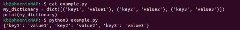 How to Initialize Dictionary in Python | Knowledge Base by phoenixNAP