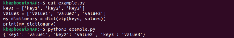 How to Initialize Dictionary in Python | Knowledge Base by phoenixNAP