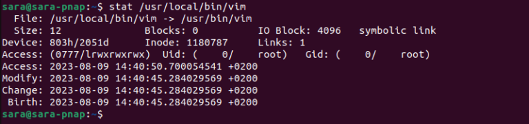 Linux stat Command with Examples | phoenixNAP KB