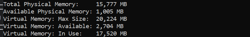 systeminfo cmd output