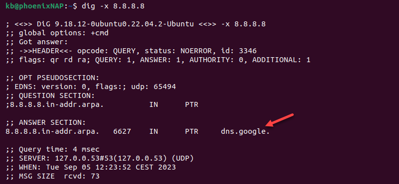 How to use the Whois command on Linux to see domain information on