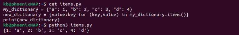 Python Dictionary Comprehension Explained | phoenixNAP KB