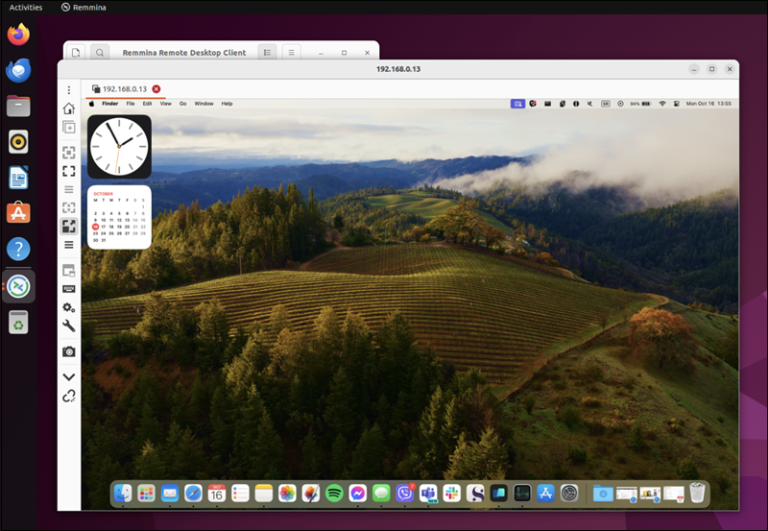 microsoft remote desktop mac connect to ubuntu