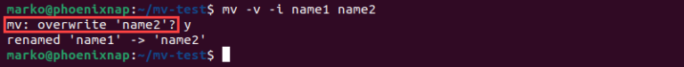 mv Command in Linux {With Examples} | phoenixNAP KB