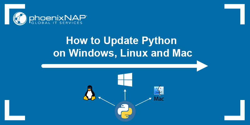 How to update Python on Windows, Linux and Mac - a tutorial.