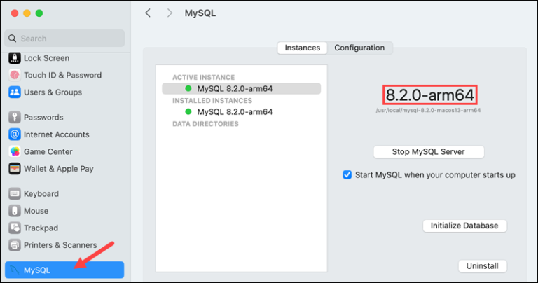 Check MySQL Version on macOS | phoenixNAP KB