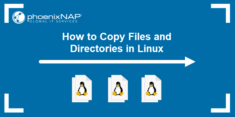 Guide for copying files and directories in Linux.