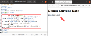 Using Javascript to Get the Current Date and Time